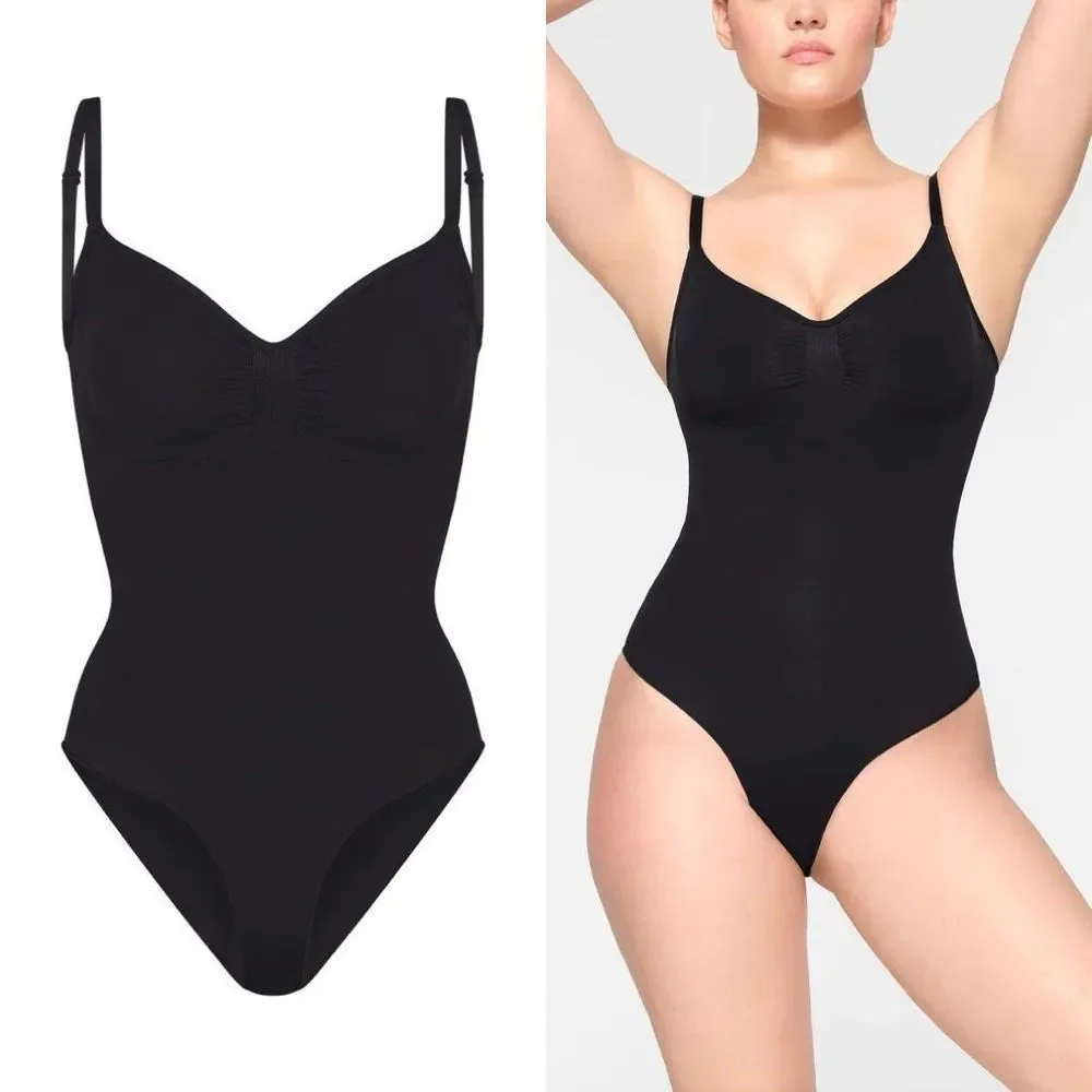 SKIMS SCULPTING BRIEF BODYSUIT XXS/XS - Picture 1 of 6